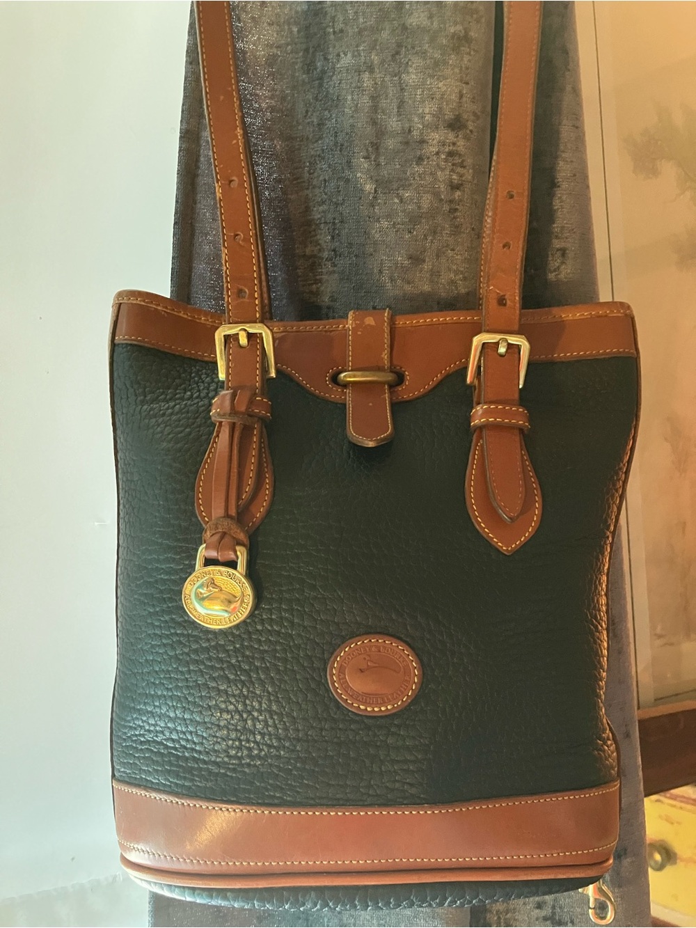 Authentic Vintage Dooney & Bourke Mini Bucket 90s